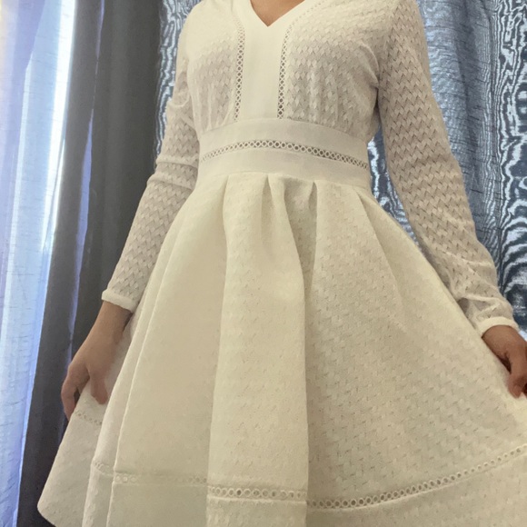 Authentic Maje lace white dress - Picture 7 of 11